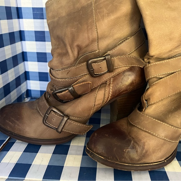 Steve Madden Freeway Leather Boots Women’s Size 8 - Picture 13 of 13